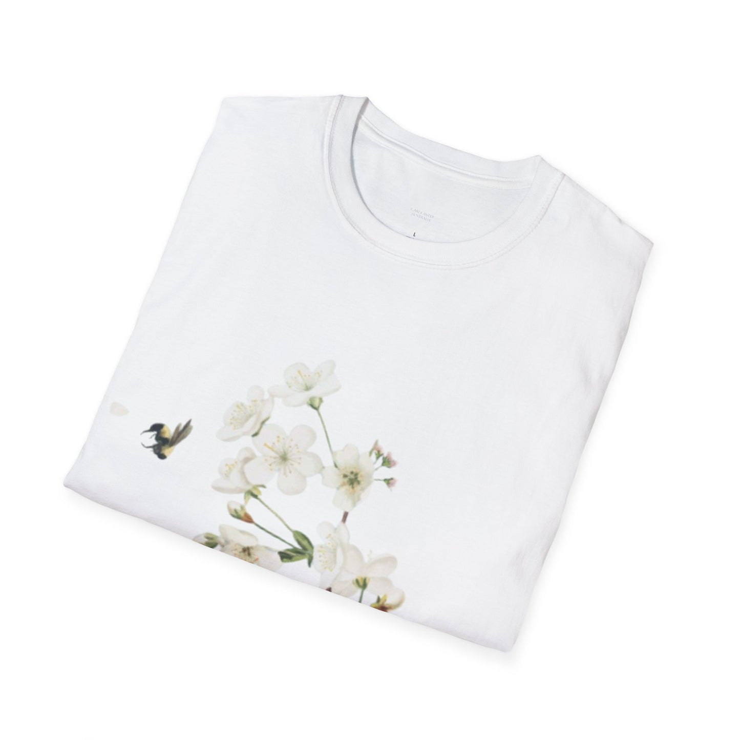 Copy of Floral Carey Aster T-Shirt, Spring Fashion Tee, Casual Everyday Wear, Gift for Nature Lovers, Aster Flower Shirt
