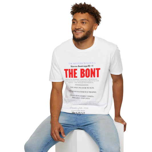 Marcus Bontempelli Western Bulldogs Facts unisex tee