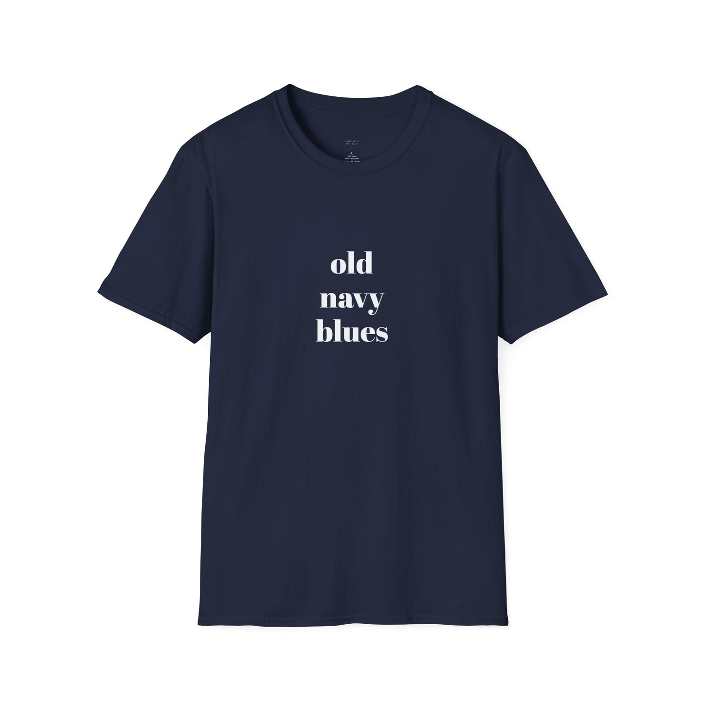 Carlton Football Club  AFL- Old Navy Blues unisex tee