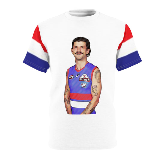 Western Bulldogs Tee, Tom Liberatore AFL Unisex Shirt for Fans