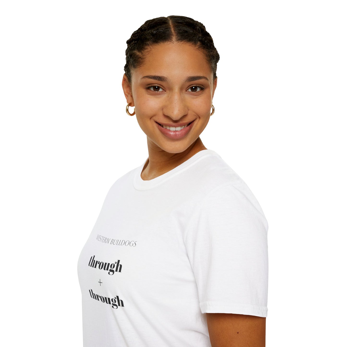 Western Bulldogs AFL-  Through + Through Unisex tee