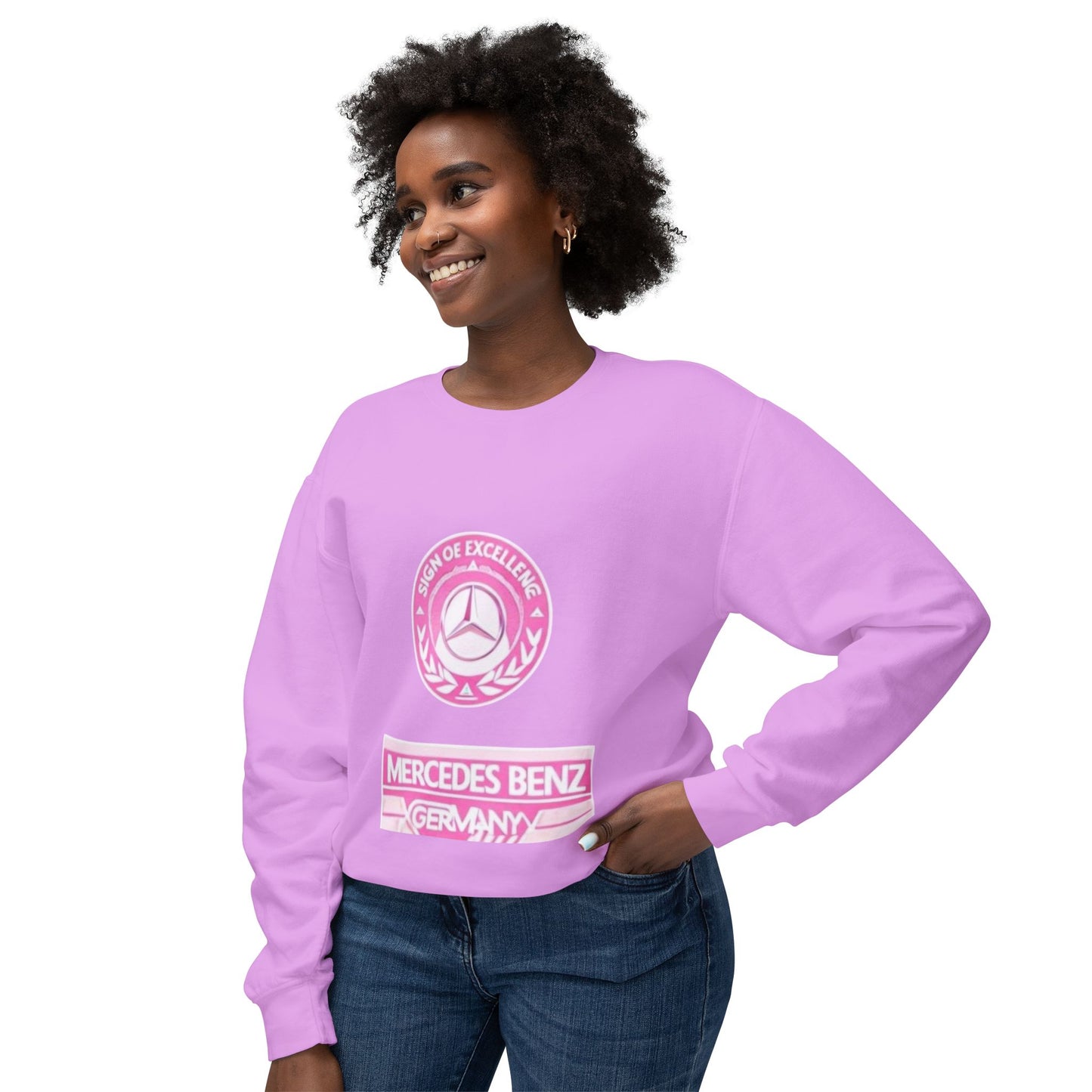 Vintage Mercedez Benz Unisex Crewneck Sweatshirt - Harry Styles Style Jumper, Retro Car Lover Gift, Hipster Fashion, Classic Vehicle