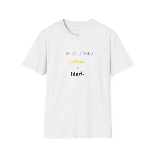 Richmond Tigers  AFL- yellow and black Unisex tee