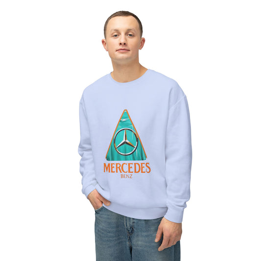 Vintage Mercedez Benz Unisex Crewneck Sweatshirt - Harry Styles Style Jumper, Retro Car Lover Gift, Hipster Fashion, Classic Vehicle