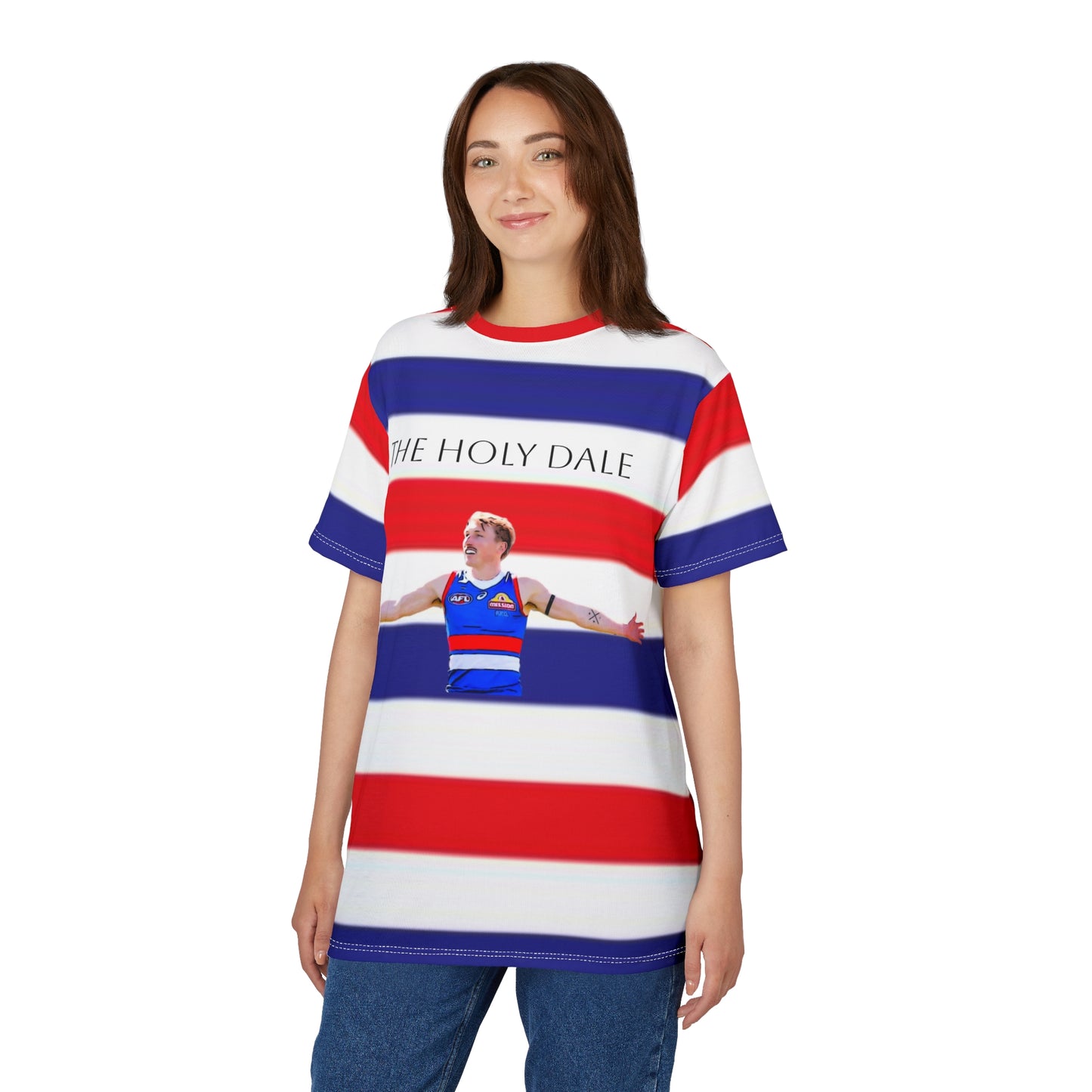 Western Bulldogs Tee, Bailey Dale AFL Unisex Shirt for Fans