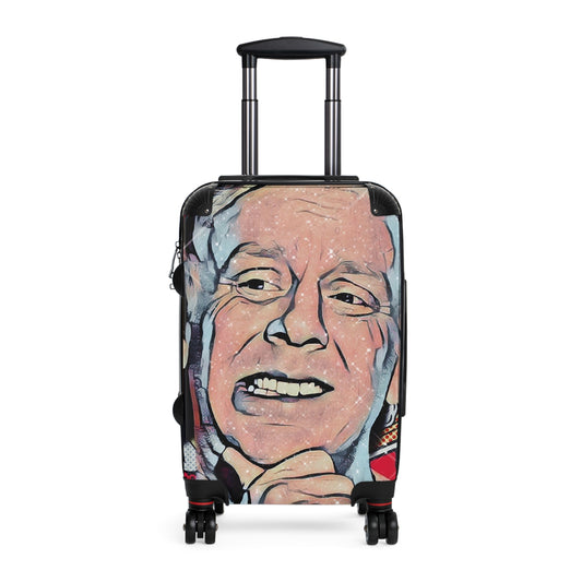 Mike White Artistic Suitcase - Vibrant Travel Luggage