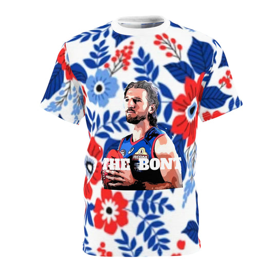 Floral Marcus Bontimpelli Western Bulldogs unisex Tee