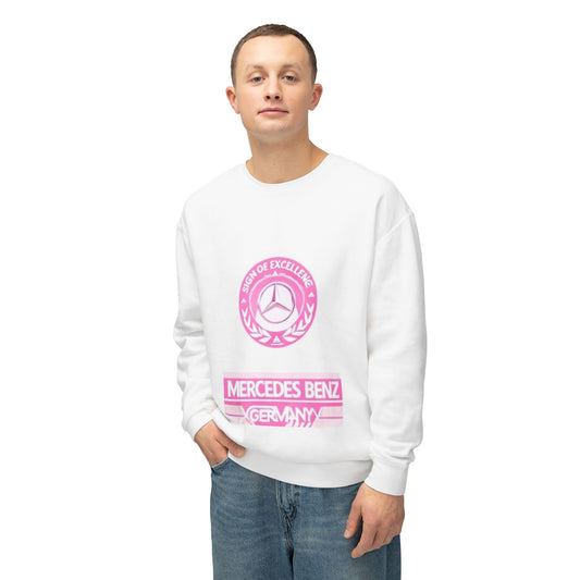 Vintage Mercedez Benz Unisex Crewneck Sweatshirt - Harry Styles Style Jumper, Retro Car Lover Gift, Hipster Fashion, Classic Vehicle