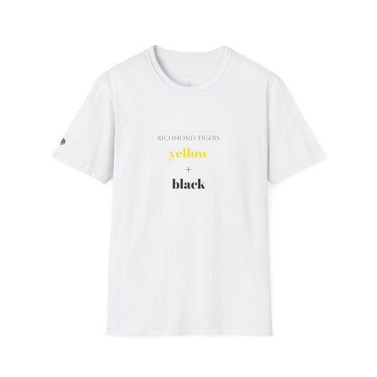 Richmond Tigers yellow + black Unisex tee